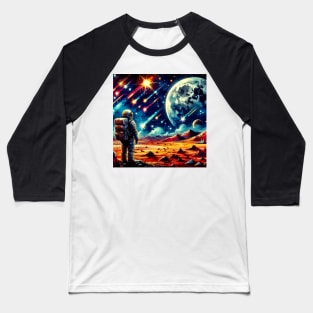 MARS AND THE STARS 8 Baseball T-Shirt